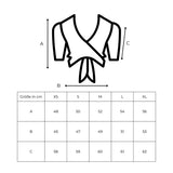Musselin Wickelbluse Freda | Dunkelrot aus Bio-Baumwolle