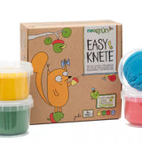 Bio Easy-Knete vegan - 4er Set "Yuki"