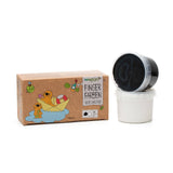Bio-Fingerfarben vegan 2er Set "Nori" schwarz/weiß