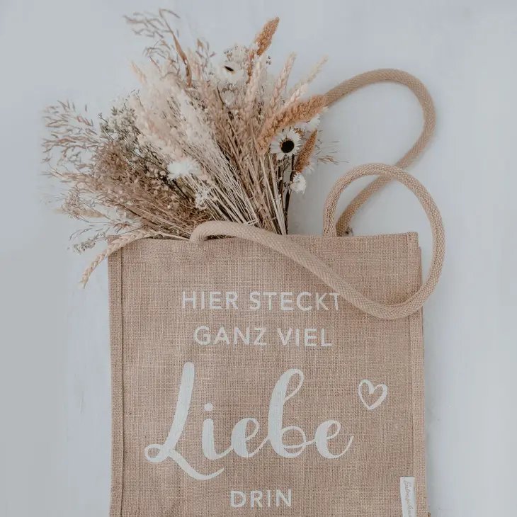 Juteshopper Liebe - siebenKÄSEhoch