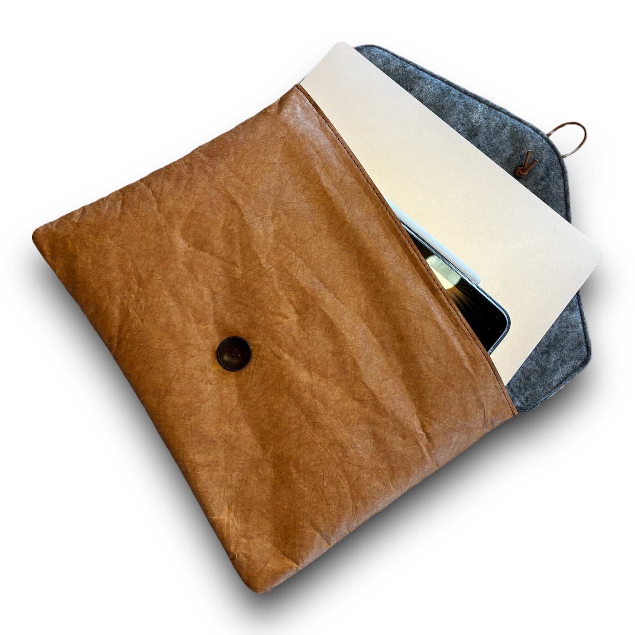 Laptop / Tablet Tasche Paperbag - siebenKÄSEhoch