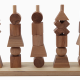 Montessori-Spielzeug, stapelbar