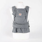 Babytrage MySol Tweed - recycled cotton, nachhaltig: Mit Schnallenhüftgurt - siebenKÄSEhoch