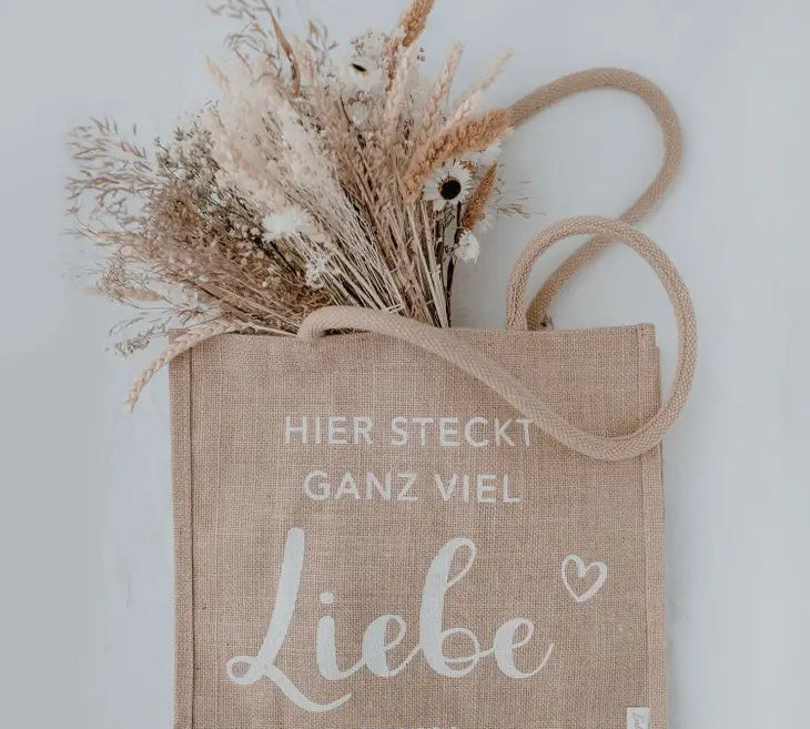 Juteshopper Liebe - siebenKÄSEhoch