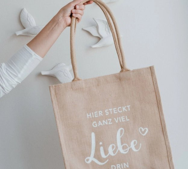 Juteshopper Liebe - siebenKÄSEhoch