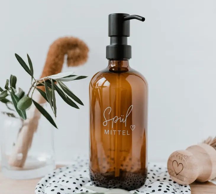 Seifenspender Spülmittel 500ml - siebenKÄSEhoch